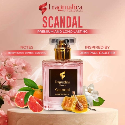 Picture of Fragmatica's "JPG Scandal" The Honeycomb Seductive and Addictive - "JPG Scandal" Inspired EDP. Unveil Vibrant Blood Orange, Delicate Jasmine, & Smoky Beeswax. The Ultimate Daring, Irresistible Elixir. Only from Honestime! (3mg,Not Specified)