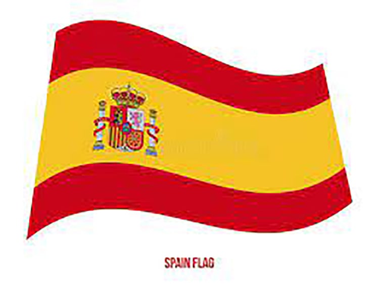 Picture of Spain National Flag 3ft X 2ft - Multicolor