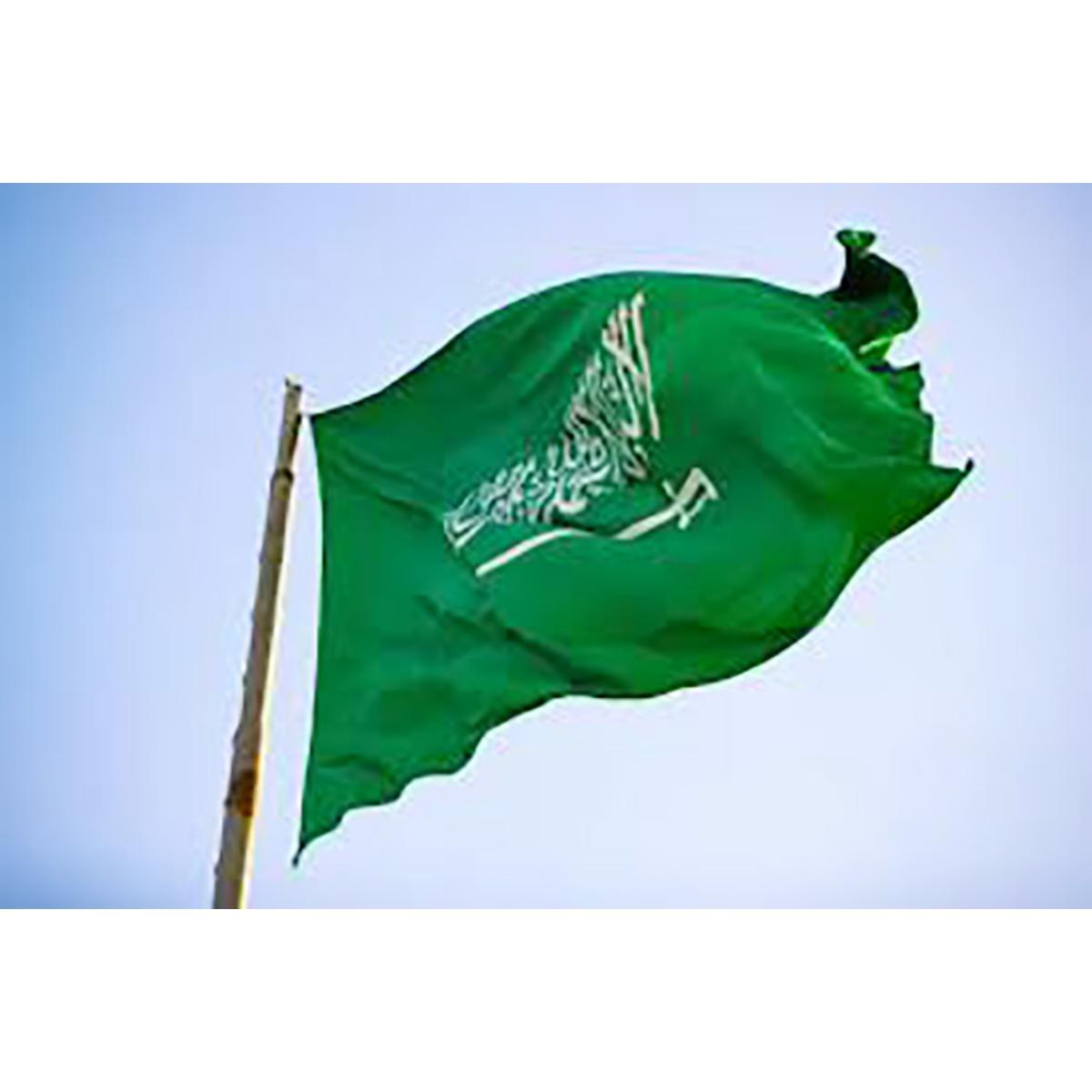 Picture of Saudi Arabian National Flag 5Ft X 3Ft - Sticky Notes - Multicolor