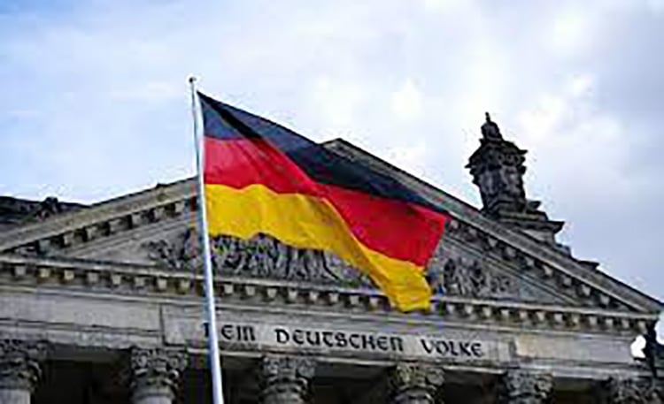 Picture of Germany National Flag 5ft X 3ft - Multicolor