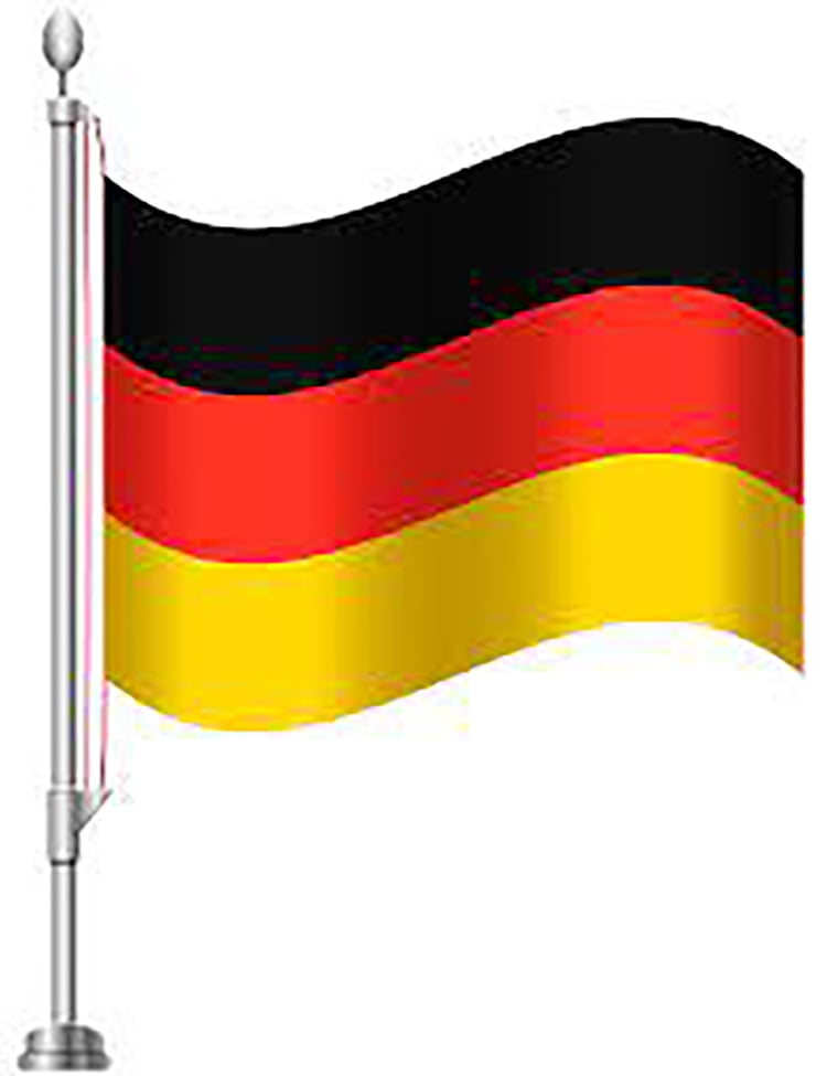 Picture of Germany National Flag 5ft X 3ft - Multicolor