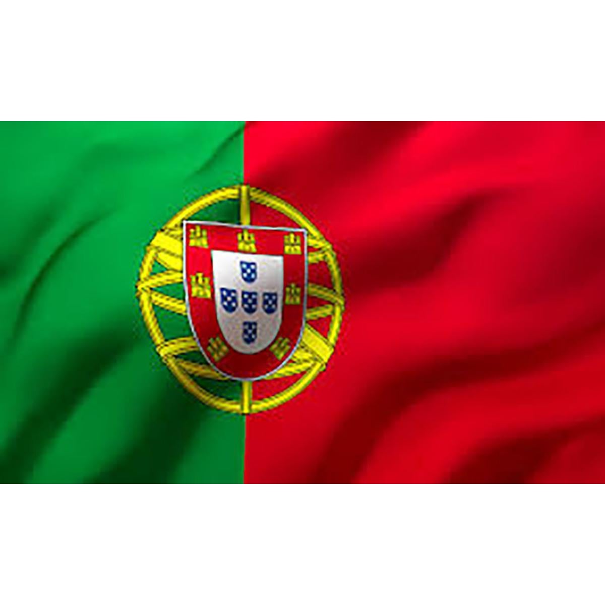 Picture of Portugal National Flag 5ft X 3ft - Multicolor