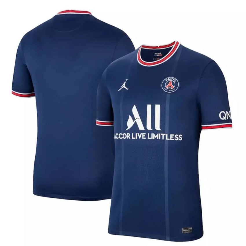 Picture of Paris Saint Germain (PSG) 2021/22 Home Premium Quality Jersey - Jersey - Jarsi - Blue