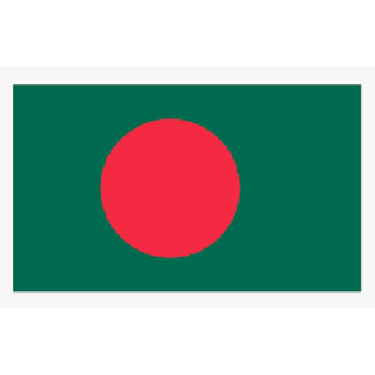 Picture of Bangladesh National Flag 1 Feet BY 8 Inch - Green