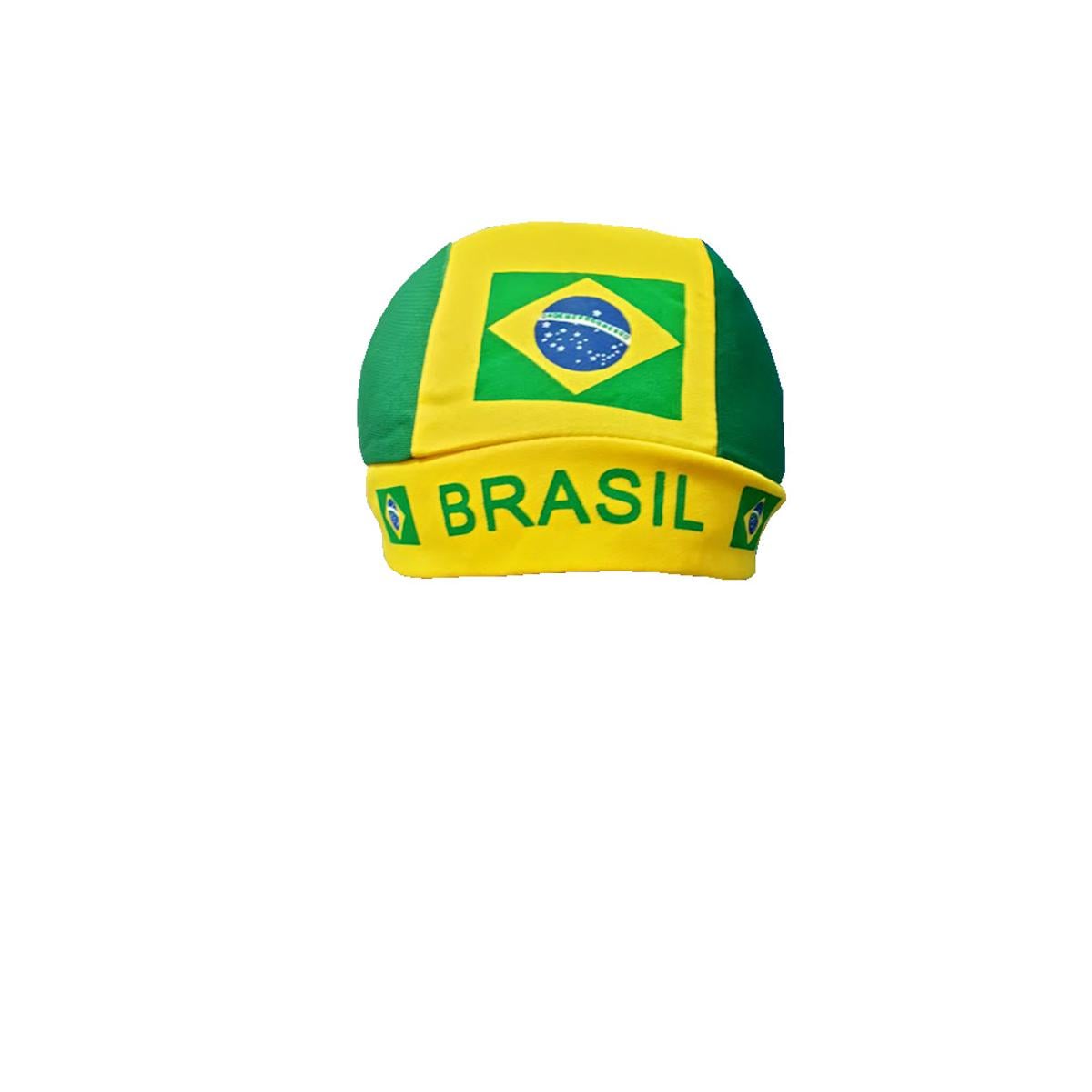 Picture of BRAZIL FOOTBALL FANS SUPPORTERS HEAD CAP [[ HEAD BAND [[ UNISEX FREE SIZE - Cap For Men - Cap - Winter Cap - Yellow