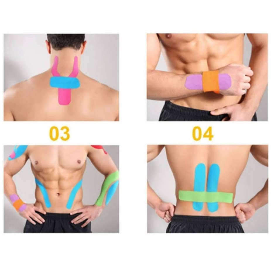 Picture of Kinesiology Tape For SPORTS & THERAPY - Multicolor