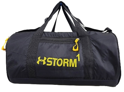 Picture of Gym Bag With Extra Chamber for shoes - Black - Black