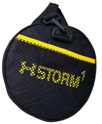 Picture of Gym Bag With Extra Chamber for shoes - Black - Black