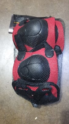 Picture of 6 Pieces Kids Outdoor Sports Protective Gear Knee Pads Elbow Pads Wrist Guards Roller Skating Safety Protection - Multicolor