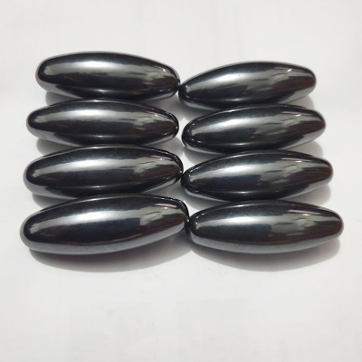 Picture of Rattlesnake Magnet/Singing Magnet/ Egg Shape Magnet -8 Pcs - Black