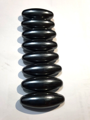 Picture of Rattlesnake Magnet/Singing Magnet/ Egg Shape Magnet -8 Pcs - Black