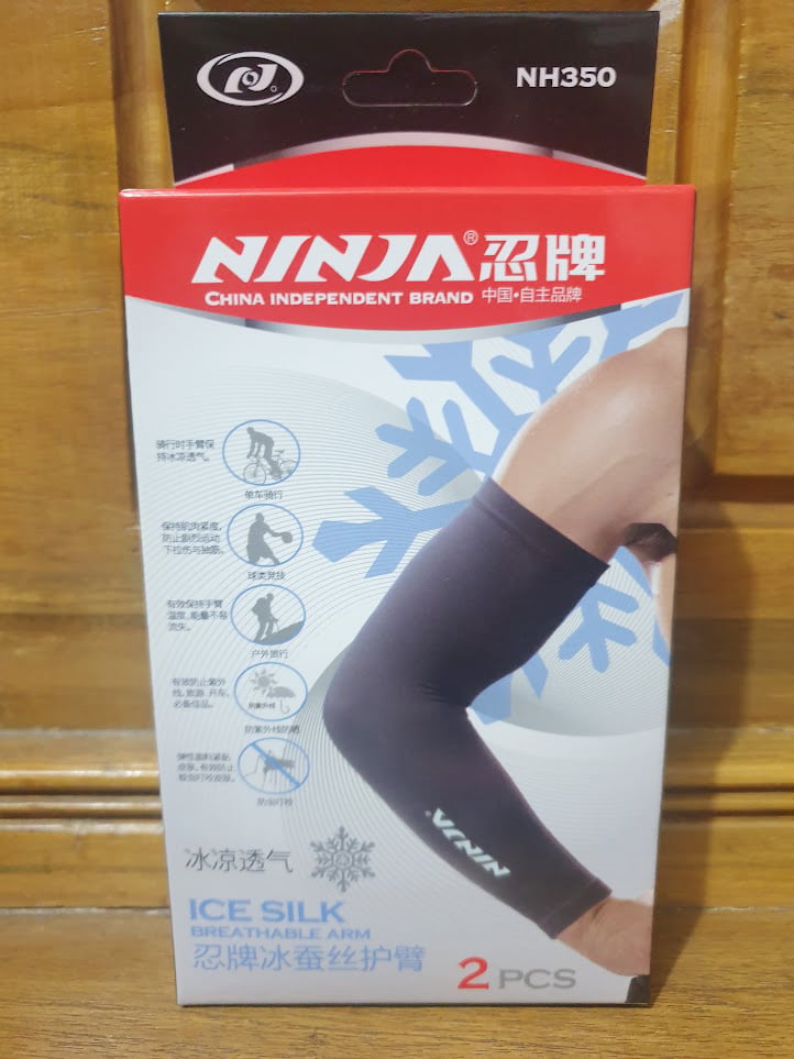 Picture of Elbow Brace/Arm Sleeve - Ninja - NH350 - 2 Pcs - Black