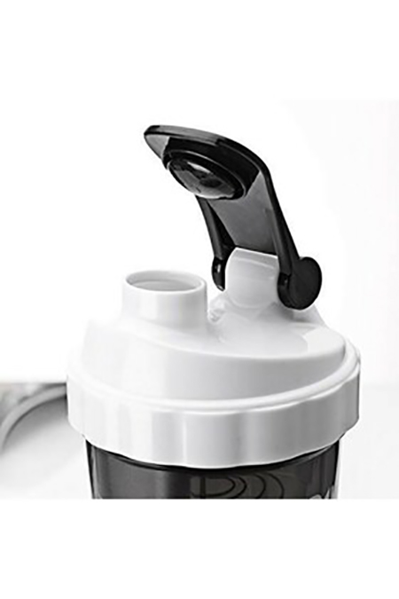Picture of NEW SPORTS/Spider Water Bottle Shaker Cups Sports Cup Portable 500ml Removable Three Protein Powder - Multicolor
