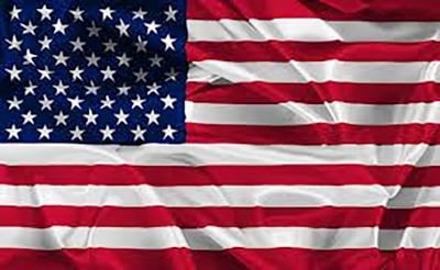 Picture of USA United Of American National Flag 5ft x 3ft One Sided Sublimation Print, High Quality. - Multicolor