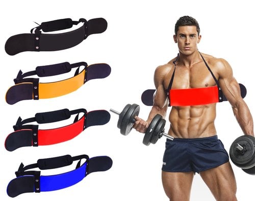 Picture of Arm Trainer Biceps Weightlifting Arm Blaster Bomber Bicep Curl Triceps Muscle Training Fitness Gym Training Boord No Ratings1 Answered Questions - Multicolor