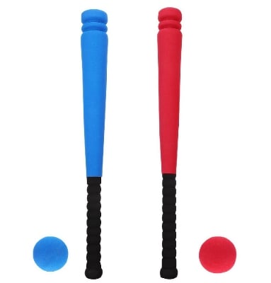 Picture of 24" Kids EVA Foam Baseball bat  Practice Stick & Ball Set- 1pcs - Multicolor
