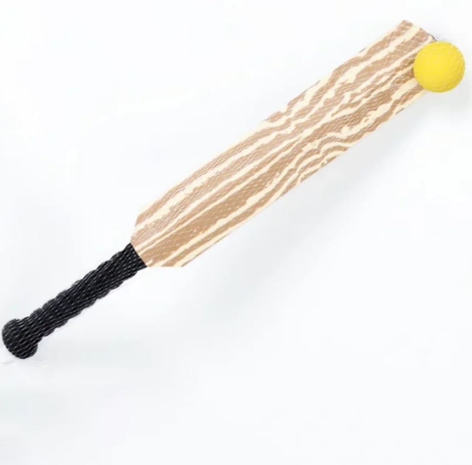 Picture of Cricket kit full set Kids Sport Beach paddle ball set Yard Outdoor Backyard Play Tennis Playing Croquet Equipment - Multicolor