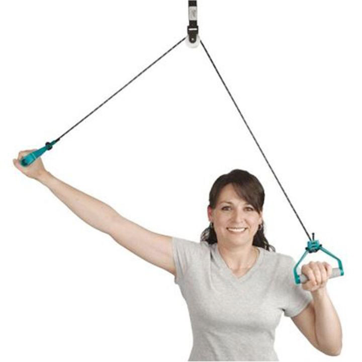 Picture of Pulley Exercisers, Pulley Systems, Range Of Motion Exercises, Cable Machines, Home Exercises - Multicolor