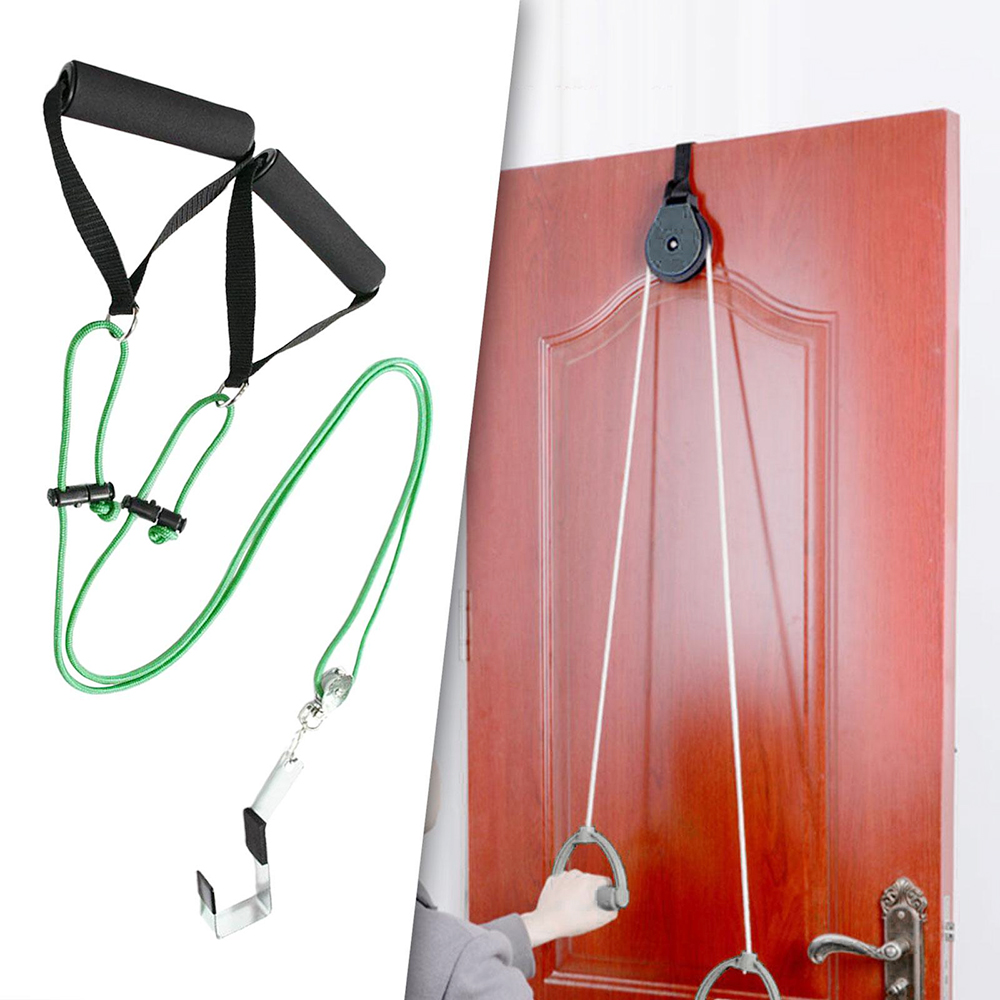 Picture of Pulley Exercisers, Pulley Systems, Range Of Motion Exercises, Cable Machines, Home Exercises - Multicolor