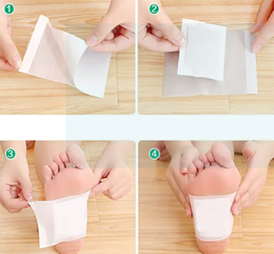 Picture of Kinoki new Detox Foot Pad - 10 Pads - Multicolor