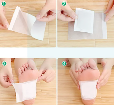 Picture of Kinoki new Detox Foot Pad - 10 Pads - Multicolor