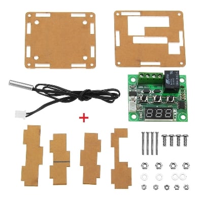 Picture of W1209 + DIY Case Incubator Temperature Controller For Small Egg incubator System Multicolor