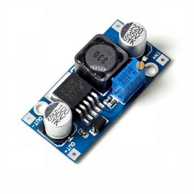 Picture of DC-DC Adjustable Step UP XL6009 Boost Converter 4A for DIY Onu Router Backup DC UPS Blue