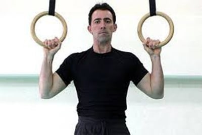 Picture of Pack Of Two Pieces Chin Up Ring - Silver - Enjoy Chin Up Exercises With Silver Rings - Silver