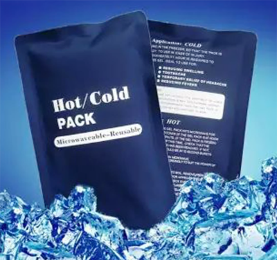 Picture of Reusable Hot and Cold Gel Pack- Ice Pack for Knee, Solder, Back Injuries- Micro woven Heating Pad - Multicolor
