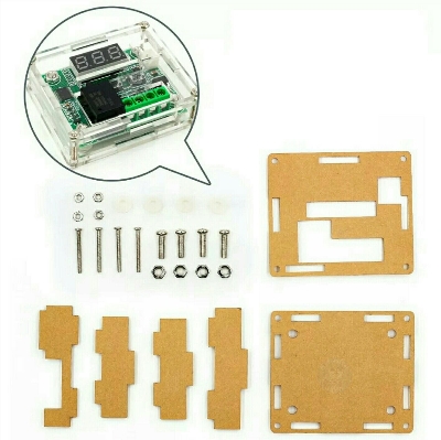 Picture of DIY Clear Acrylic Case Shell Housing Plastic Box For W1209 