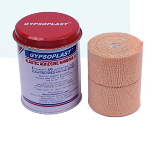 Picture of GYPSOPLAST Elastic Adhesive Bandage B.P 8cm with x 4/6 m (Stretched) length - Multicolor