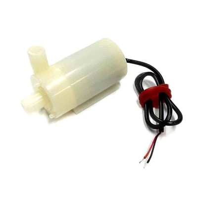 Picture of Mini DC Water Pump 120L/H DC 5V~6V Operate for Aquariam DIY Auto Handwash White_100 gm