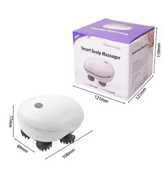 Picture of Smart Scalp Massager With Red Light Therapy - Multicolor