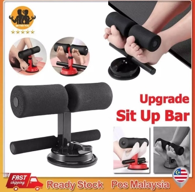 Picture of Self-Suction Sit Up Bars Situp Assist Bar Stand Gym Workout Fitness Equipment - Multicolor