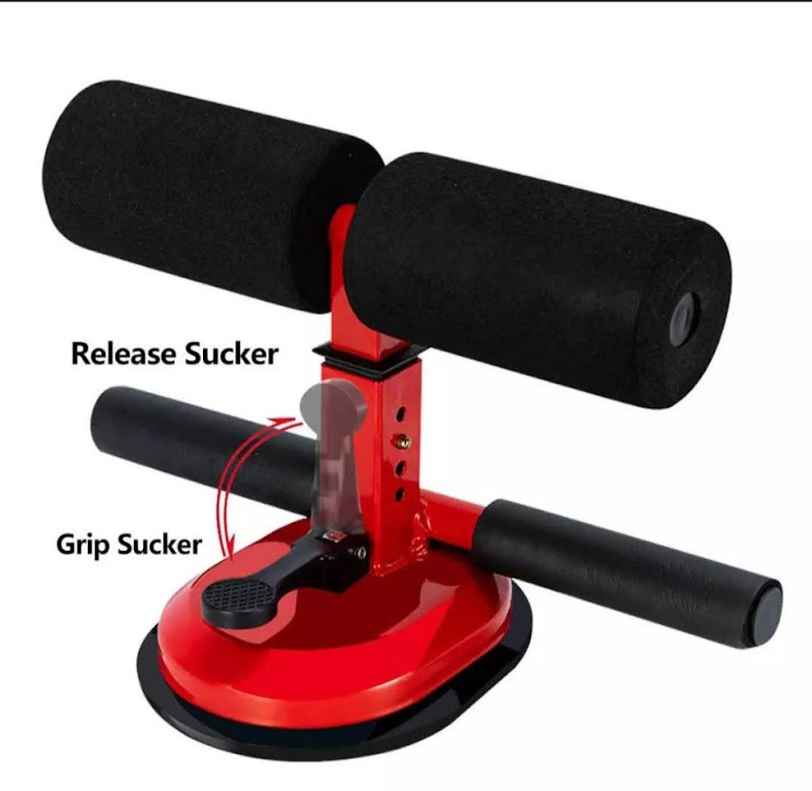 Picture of Self-Suction Sit Up Bars Situp Assist Bar Stand Gym Workout Fitness Equipment - Multicolor