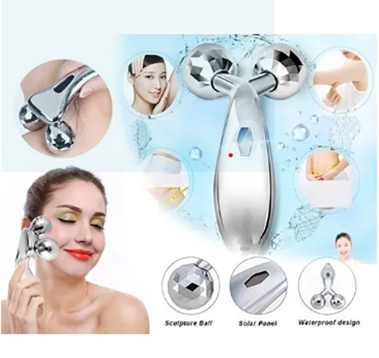Picture of Y Shaped 3D Body Message Roller 3D Massager Y Shaped Massage Roller Face & Body - Multicolor