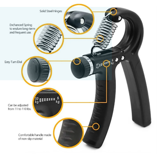Picture of Adjustable Hand Grip Exerciser 10-50kg - Multicolor