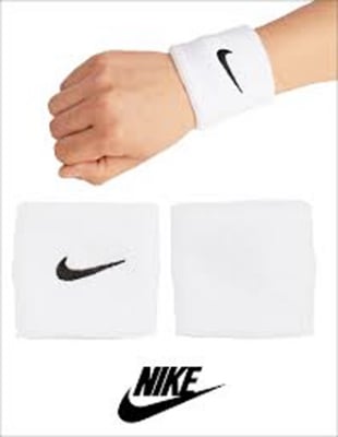 Picture of Wrist Band (2Pcs)- White Suitable For Men & Women - White