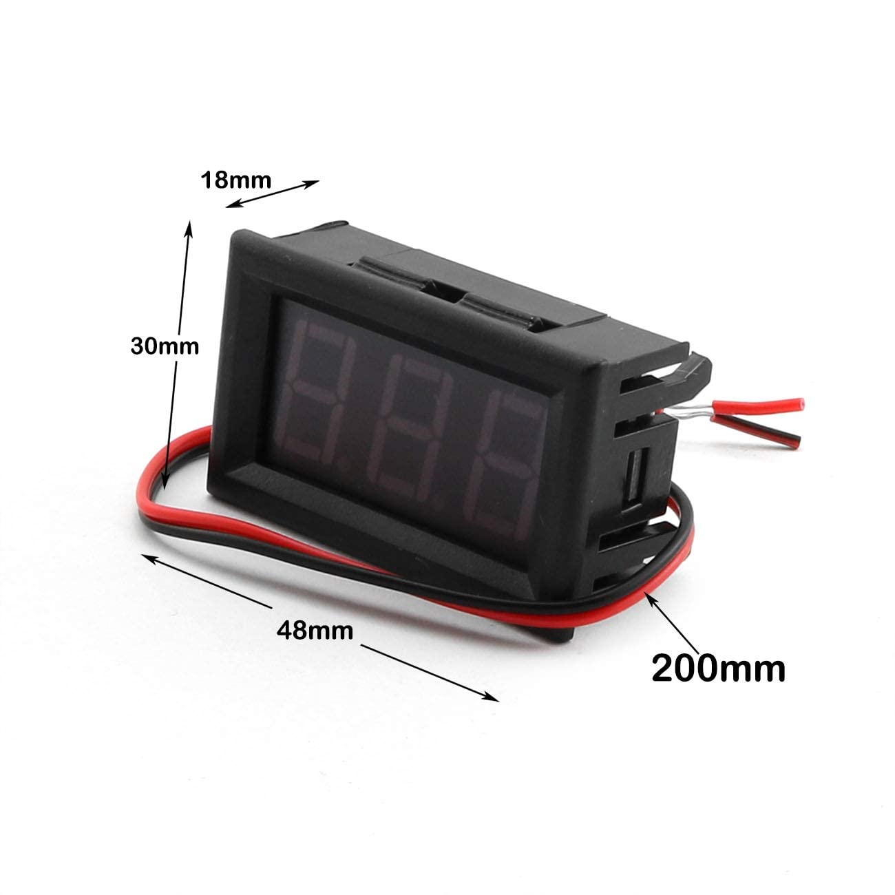 Picture of AC Voltmeter 70v-500v 0.56 " RED Display ভোল্টমিটার Red