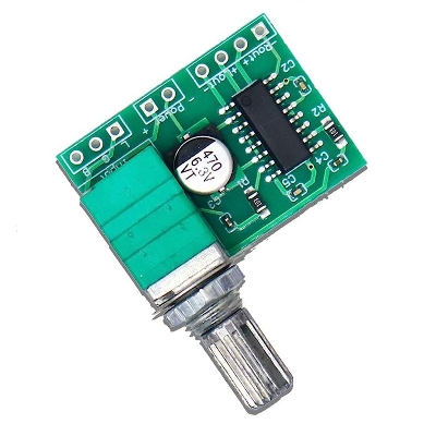Picture of PAM8403 with Volume Control Audio Amplifier 3W Stereo Class D 