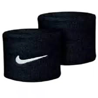 Picture of Wrist Band (2Pcs)- Black Suitable For Men & Women - Black