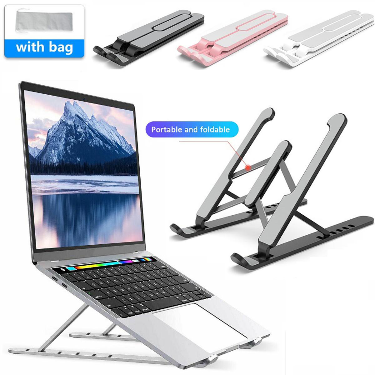 Picture of Adjustable Portable Folding Non-slip ABS Plastic Laptop stand / Notebook Stand - Multicolor