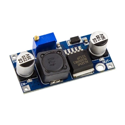 Picture of LM2596 DC-DC adjustable step-down 3A  Power Supply module Large current Large power High Current Buck Converter Replace XL4005 LM2596 low Price Blue