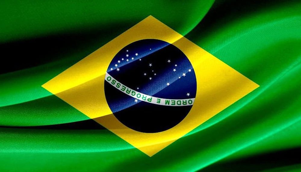 Picture of Brazil National Flag 5X3 Feet, Both Sided Digital printing Chinese flag, high quality product- Sticky Notes - Green