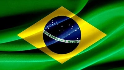 Picture of Brazil National Flag 5X3 Feet, Both Sided Digital printing Chinese flag, high quality product- Sticky Notes - Green