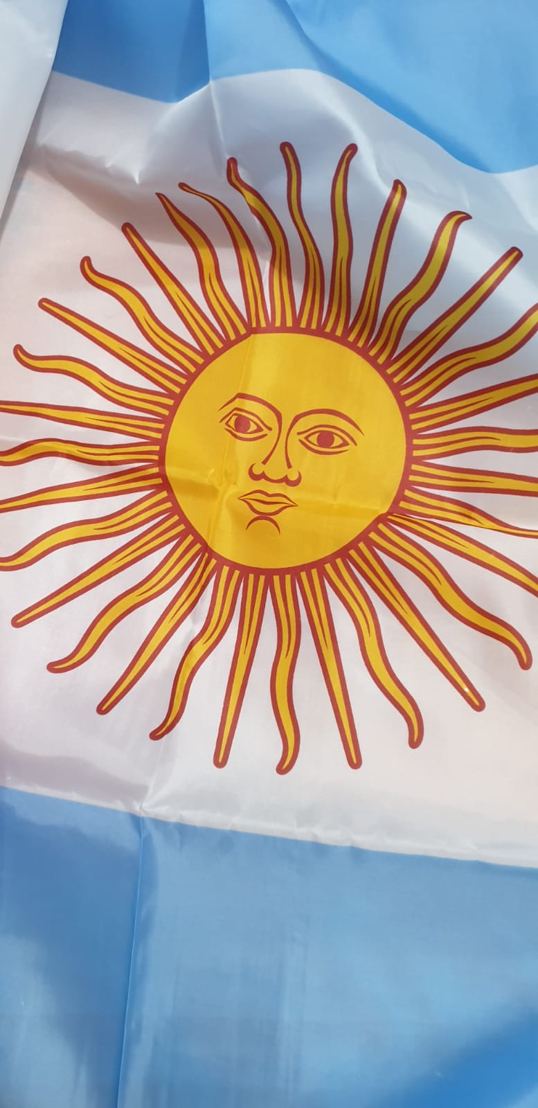 Picture of Argentina National Flag 6X4 Feet, Both Sided Digital printing Chinese flag, high quality product- Sticky Notes