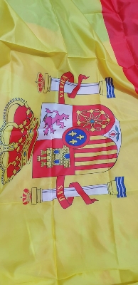 Picture of Spain National Flag 5.5X4 Feet, Both Sided Digital printing Chinese flag, high quality product- Sticky Notes