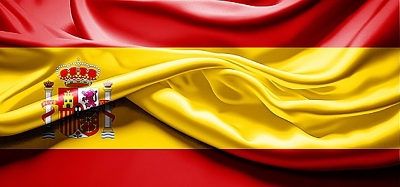 Picture of Spain National Flag 5.5X4 Feet, Both Sided Digital printing Chinese flag, high quality product- Sticky Notes