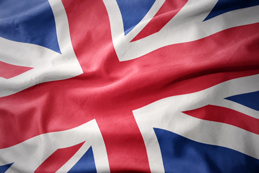 Picture of United kingdom Flag 5X3 Feet, Both Sided printing Chinese flag, high quality product- Sticky Notes - Multicolor