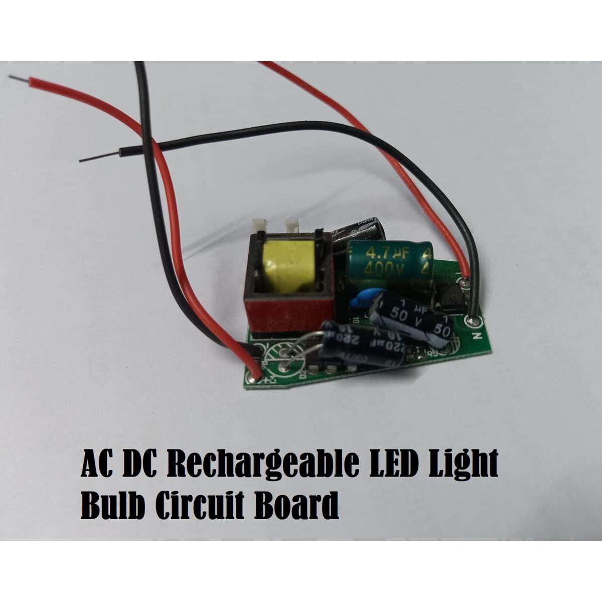 Picture of AC DC Rechargeable Light Control Board Emergency Backup Lamp Circuit AC220V 5V Lamp Plate Driver 